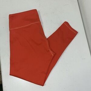 Fabletics Orange Leggings size small